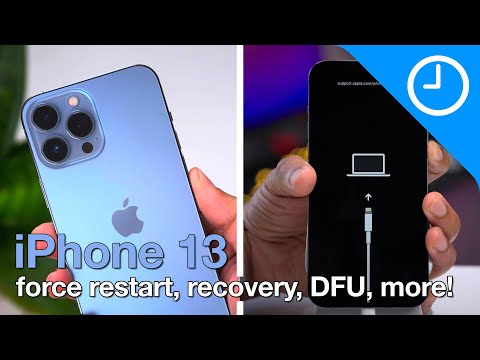 iPhone 13 & 13 Pro: how to force restart, recovery mode, DFU mode, etc.