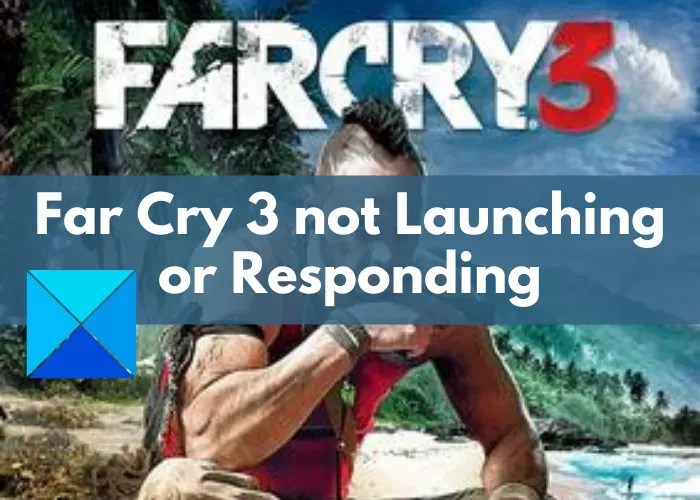 Far Cry 3 Not Launching or Responding