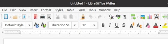 LibreOffice Writer document