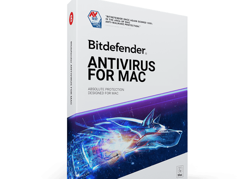 Bitdefender Antivirus For Mac - 1 Year, 3 Devices